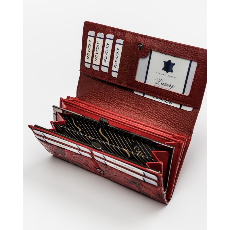 Кошелек женский Cavaldi PX24-DSF RED Кошелек женский Cavaldi PX24-DSF RED